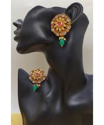 antique Gold Plated AlloyEarrings 2