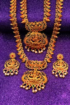 antique gold Alloynecklace-sets