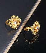 gold_plated Alloy toe rings