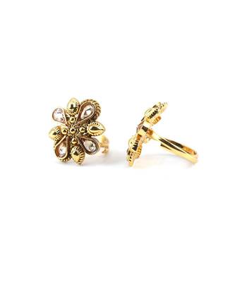 gold_plated Alloy toe rings 2