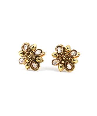 gold_plated Alloy toe rings 3