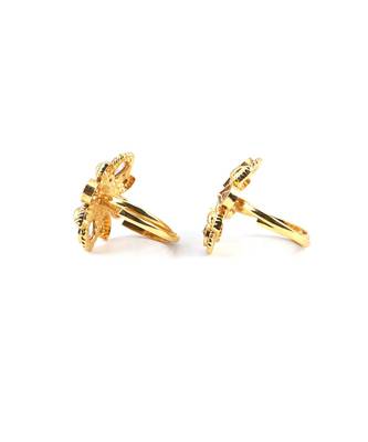 gold_plated Alloy toe rings 4