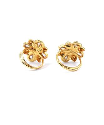 gold_plated Alloy toe rings 5