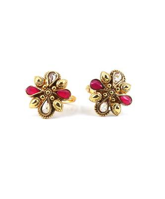 gold_plated Alloy toe rings 3