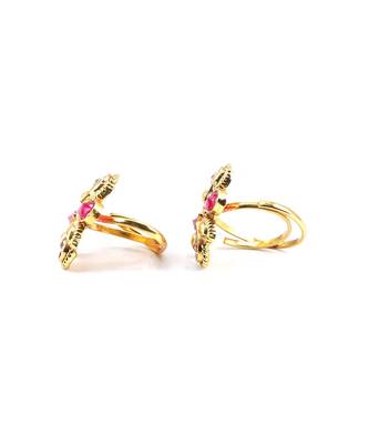 gold_plated Alloy toe rings 4