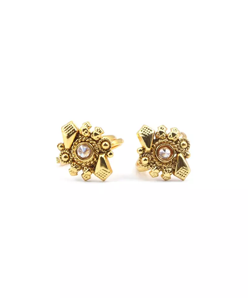 gold_plated Alloy toe rings