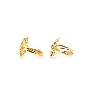 gold_plated Alloy toe rings 4