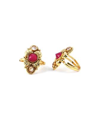 gold_plated Alloy toe rings 2