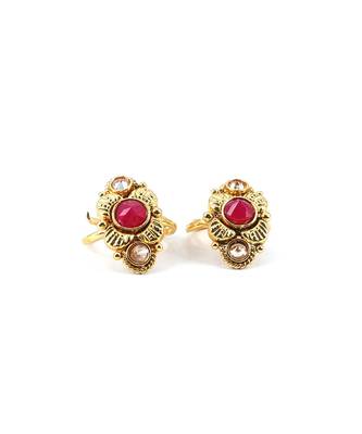gold_plated Alloy toe rings 4