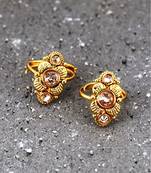 Gold Plated_plated Alloy toe rings