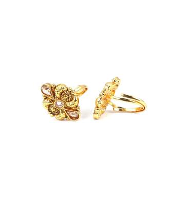 Gold Plated_plated Alloy toe rings 5