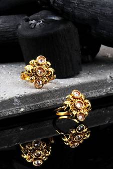 gold_plated Alloy toe rings