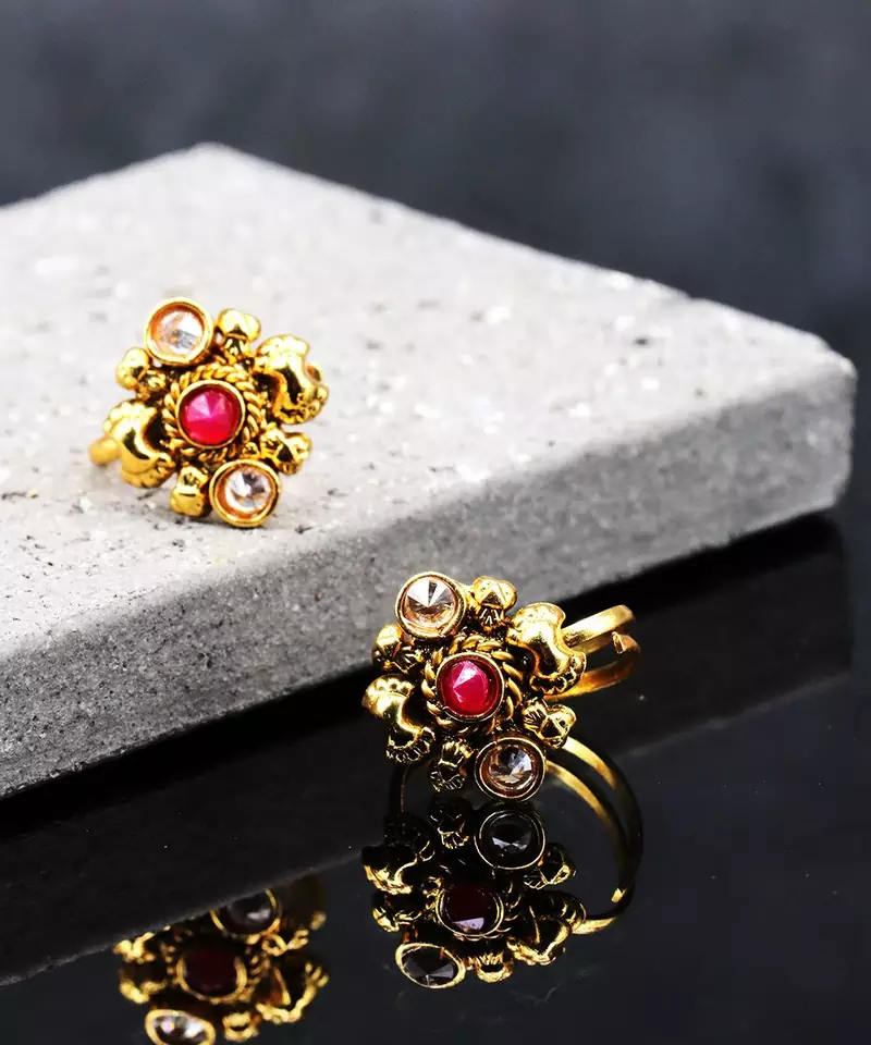 gold_plated Alloy toe rings