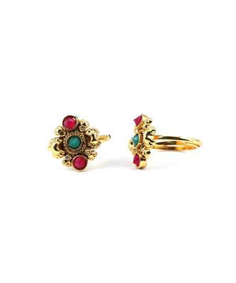 gold_plated Alloy toe rings 2