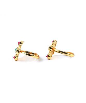 gold_plated Alloy toe rings 5