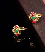 gold_plated Alloy toe rings