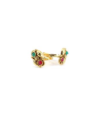 gold_plated Alloy toe rings 2