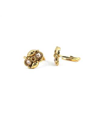 gold_plated Alloy toe rings 5