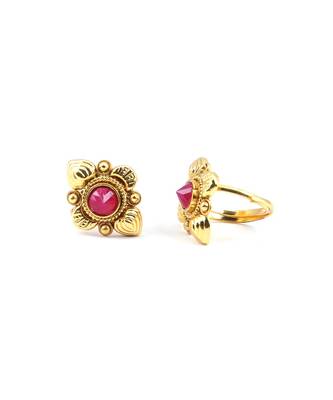 gold_plated Alloy toe rings 5