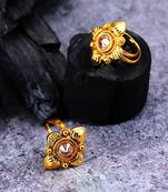 gold_plated Alloy toe rings