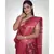 Cotton silk banarasi floral jaal saree