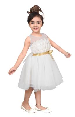 Kbkidswear Fashion Knee Length Party Wear Frock 3