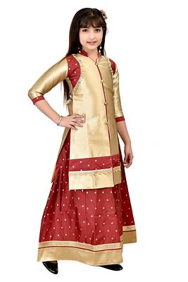 Kbkidswear  Party Wear Lahnga Choli With Dupatta Set 2