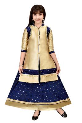 Kbkidswear  Party Wear Lahnga Choli With Dupatta Set 1