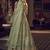 Sea Green Butter Fly Net  Wedding Salwar Kameez