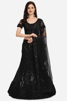 Women Net Lehenga Choli