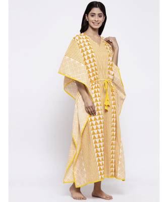 Checked PRINTED KAFTAN 1