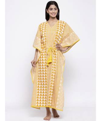 Checked PRINTED KAFTAN 2