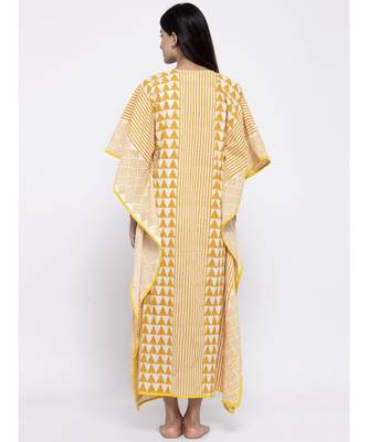 Checked PRINTED KAFTAN 3