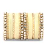 Beige bangles-and-bracelets