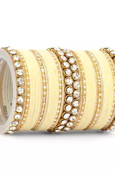 Beige bangles-and-bracelets