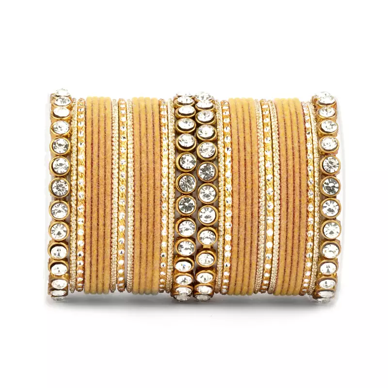 Gold bangles-and-bracelets