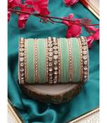 Green bangles-and-bracelets