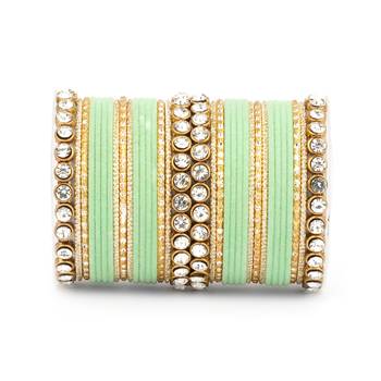 Green bangles-and-bracelets 2