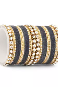 Grey bangles-and-bracelets