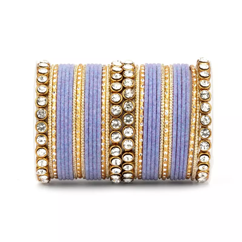 Purple bangles-and-bracelets