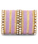 Purple bangles-and-bracelets