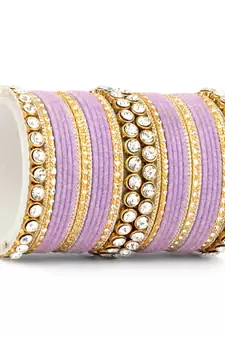 Purple bangles-and-bracelets