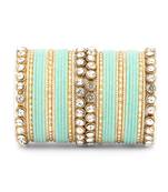 Green bangles-and-bracelets