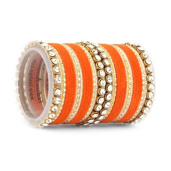 Orange bangles-and-bracelets 2