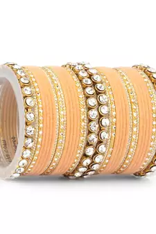 Beige bangles-and-bracelets