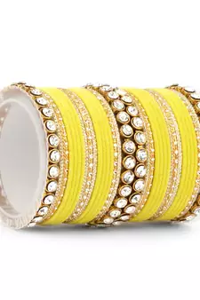 Yellow bangles-and-bracelets