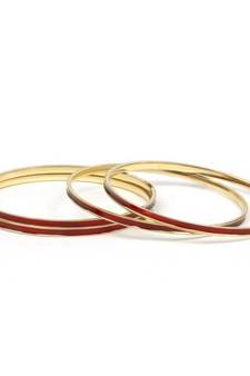 Red bangles-and-bracelets
