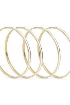 White bangles-and-bracelets