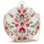 Embroidered Box Clutch with Chain Strap