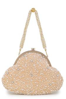 Embellished Purse Clutch with Wrist Loop